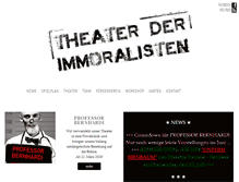 Tablet Screenshot of immoralisten.de